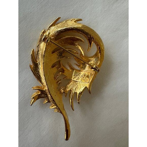 Six 6 Vintage Brooches Pins-Monet-AAi-Others-Rhinestone-Gold Tone-Silver Tone - Picture 8 of 12